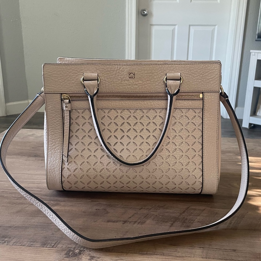 Kate Spade Beige Tote Bag